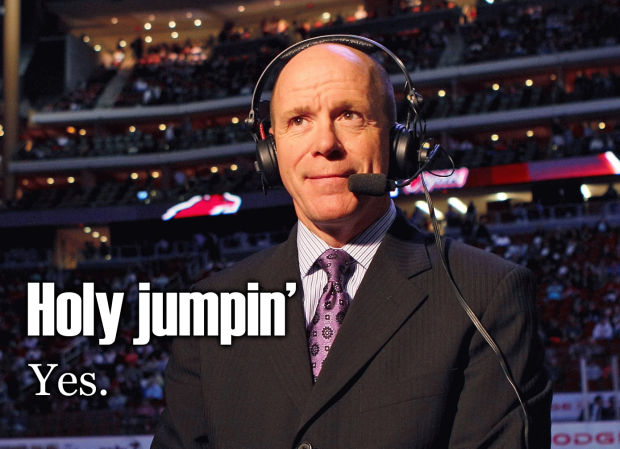 Hockey Slang: Holy jumpin'!